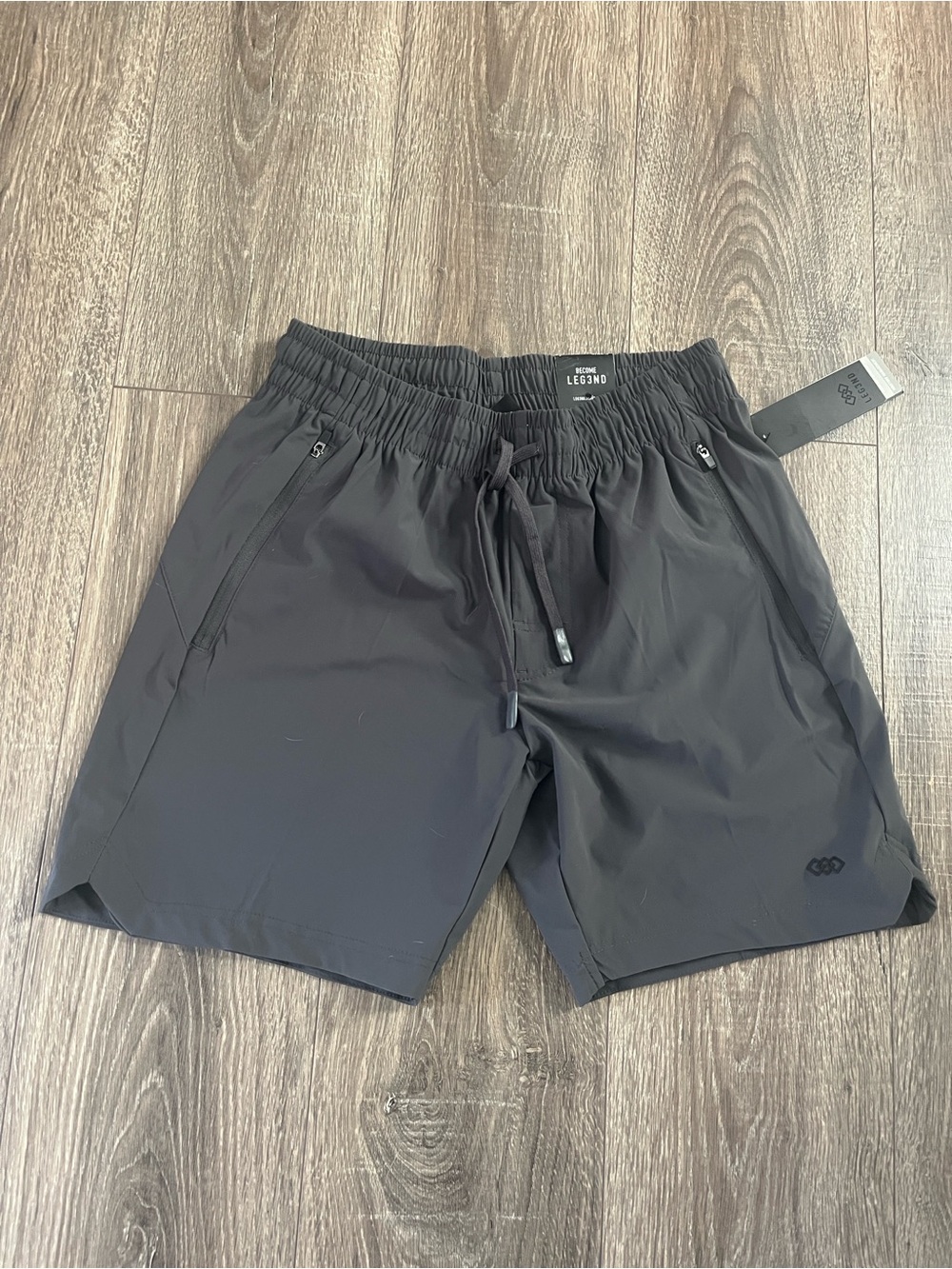 Legends Men's Black Performance Shorts